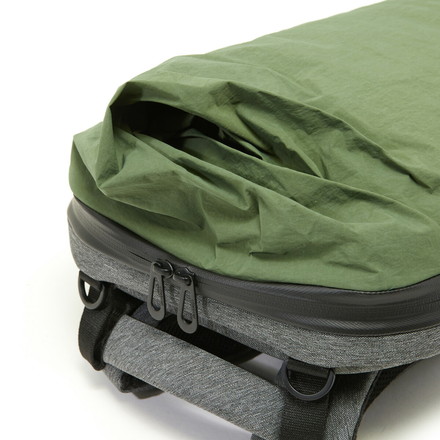 Cote&Ciel コートエシエル リュック LADON KOMATSU ONIBEGIE NYLON GREEN ラドン バックパック 13インチPC対応 CC-29015 Green