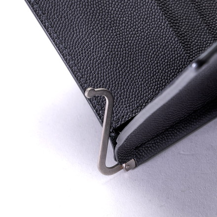 イーラ 財布 マネークリップ 札入れ カードケース NEW VINTAGE NO COIN WALLET ERA U007 Black ss2403 Gray