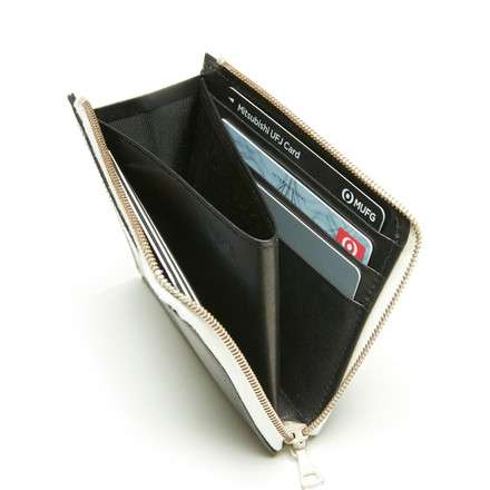 ソポ L ZIP PURSE 2つ折り財布 SOPO SO-08 ss2403 BLK