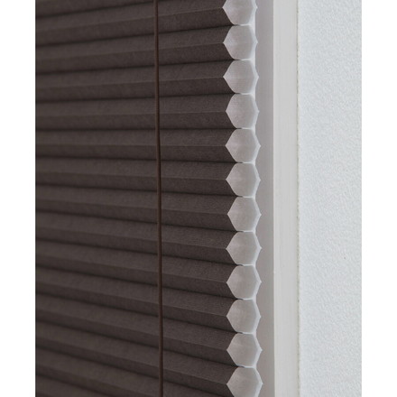 ハニカムプリーツブラインド 40×135cm シェード ブラインド ロール インテリア ハニカムプリーツブラインド アイボリー（L6310）