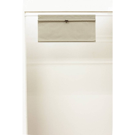 コードレスローマンシェード 遮光 W90×H120cm カフェカーテン スタイルカーテン 小窓 遮光ベージュ（L6231）