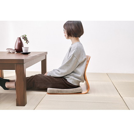 2脚セット 和モダン 曲木座椅子 旅館気分の曲木椅子 天然木 木製 フレームのみ 和室 椅子 座椅子 ブラック