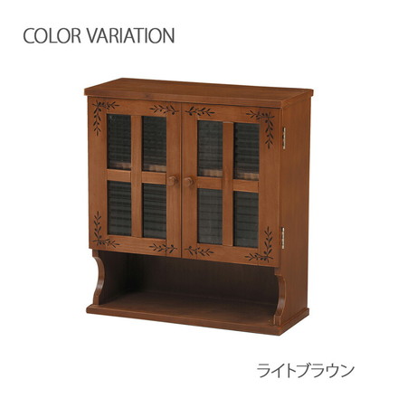 調味料ラック カウンター上収納 幅45 天然木 スパイスラック カントリー調 キッチンラック キッチン収納 かわいい ライトブラウン