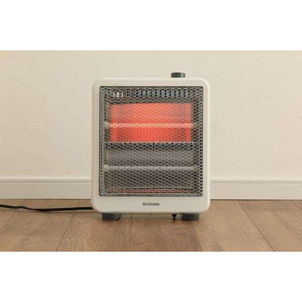 電気ストーブ IEH-800W ホワイトアイリスオーヤマ