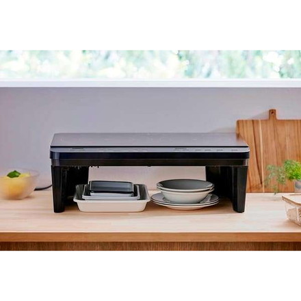 2口IHコンロ脚付き IHK-WT41S-B ブラックアイリスオーヤマ