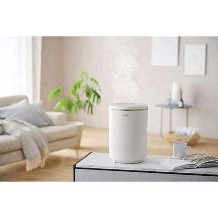 スチーム式加湿器 600ml AHM-MHU60A-W ホワイトアイリスオーヤマ