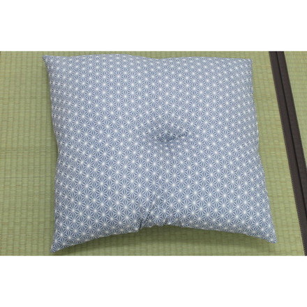 座布団 銘仙判 日本製 錦 ブルー 約55cn×59cm 2枚組