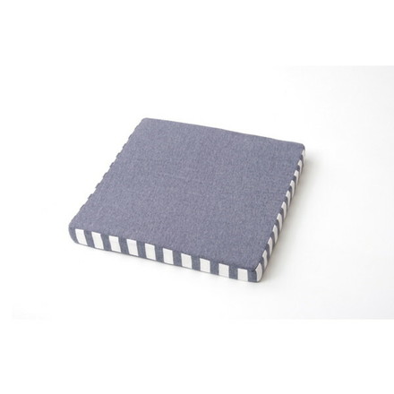 クッション 低反発 無地 シート エルマー ブラウン 約40×40cm