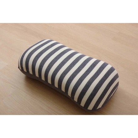 クッション 低反発 腰当 マイクロファイバー 無地 エルマー ピンク 約40×20cm