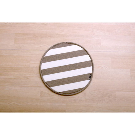 ハンドルカバー クッション ベーシック ボーダー 綿100% インド綿 ロカ ハンドルカバー ネイビー