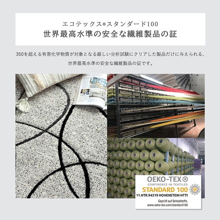 トルコ製 ウィルトン織り カーペット ラグ 絨毯 長方形 リーフ柄 モダン アイボリー 約160×230cm かわいい