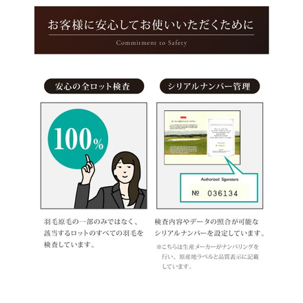 日本製 羽毛ふとん キング 最高ランクプレミアムゴールドラベル ポーランド産ホワイトダックダウン 93%