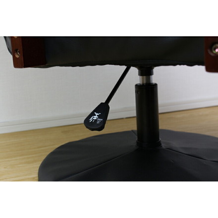 リクライニング回転座椅子 フット付ハイタイプ 6段階調整 フットレスト14段階 フットレスト付き リクライニングチェア