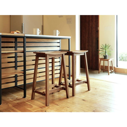 Jardin Stool S ジャルダン スツール ベンチ MHO-450ST 天然木 マホガニー マホガニースツール ヴィンテージ