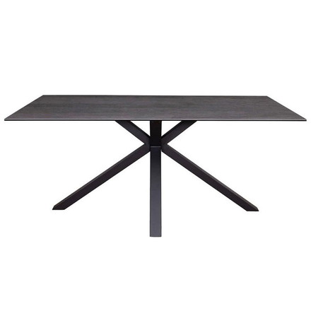 筑波産商 ダイニングテーブル セラミック天板 TK ストームグレイ 165×90×72 Brescia 幅165cm