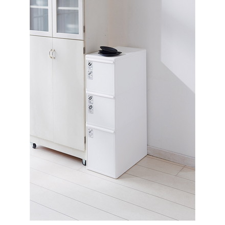 ライクイット (like-it) ダスト 分別引出し ステーション ボトル 2段 約25.5×46.5×71.7cm