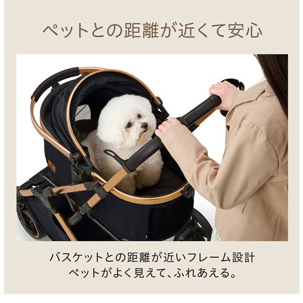 ジェックス OSOTO GRACE RCII ペットカート カート キャリー バスケット取り外し 着脱式 折りたたみ コンパクト バギー ハウス オソト グレース 通院 お出かけ お散歩 旅行 犬用 小型犬 猫用 多頭 GEX シュクレ