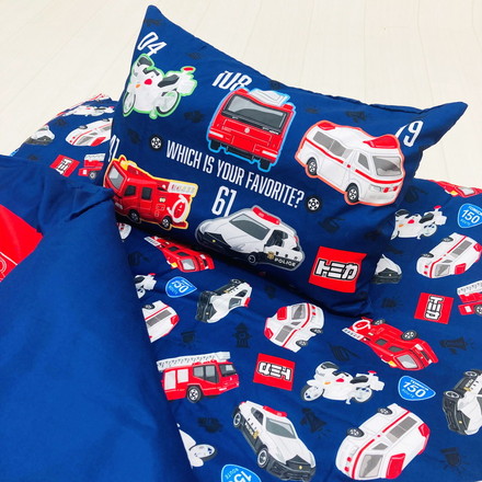 ジュニア敷布団カバー トミカ タカラトミー キャラクター 子供 こども ジュニア 子ども キッズ