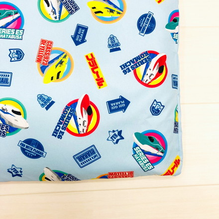 ジュニア敷布団カバー プラレール 乗り物 キャラクター 子供 こども ジュニア 子ども キッズ