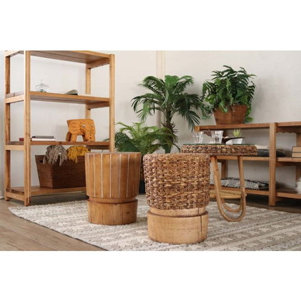 スツール 木製 カジュアル チェア 椅子 イス ハワイアン アジアン 南国 リゾート アジアン家具 無垢