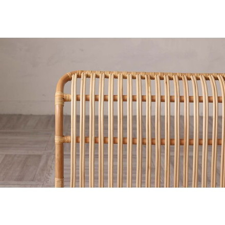 ソファ ソファー ダークグレー カウチソファ 1人掛 一人掛け 1P 脚付 籐 ラタン クッション センター