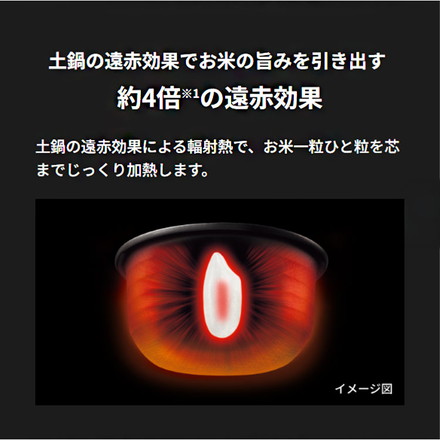TIGER タイガー 土鍋圧力IHジャー炊飯器 土鍋ご泡火炊き 5.5合 24時間保温 圧力洗浄 最上位 フラグシップ 炊きたて JRX-S100KS