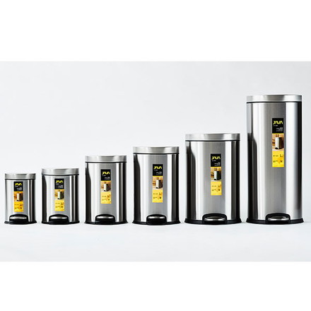 オーパス JAVA Effie ペダルビン ステンレス ゴミ箱 12L MT