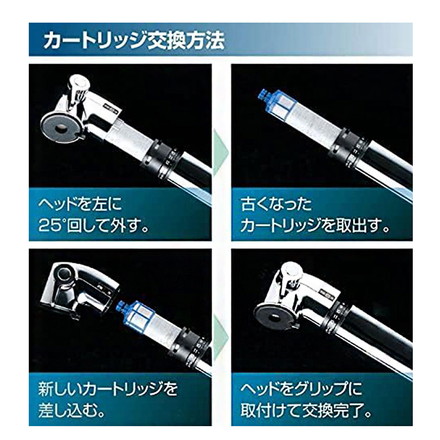 リクシル 浄水器内蔵シングルレバー混合水栓 カートリッジ 凍結防止 水抜き 微細 水はね防止 LIXIL RJF-872YN