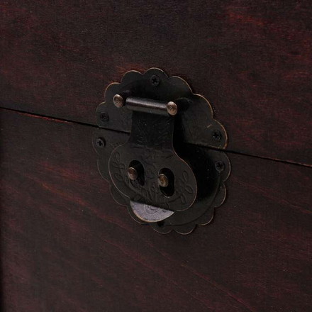 vidaXL ビンテージ トレジャー チェスト 木製 66x38x40 cm家具 キャビネット&収納