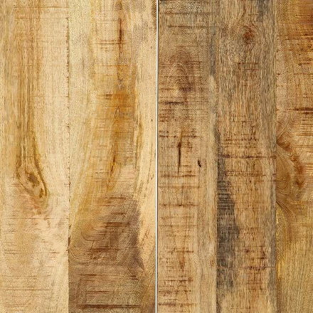 vidaXL ダイニングテーブル 160x80x75 cm マンゴー無垢材家具 テーブル