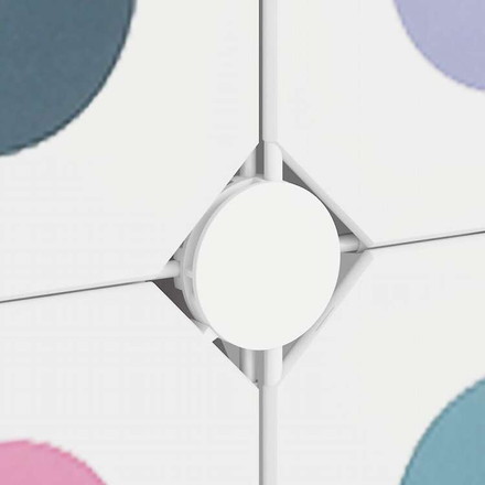 vidaXL キューブ収納キャビネット 子ども向け キューブ15点 ホワイト PP製ホーム&ガーデン 家事用品