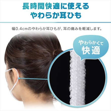 アイリスオーヤマ デイリーフィットマスク ナノエアーフィルタープラス 小さめサイズ 30枚入 PN-DNI30S ホワイト