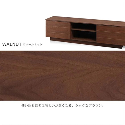 アイリスオーヤマ ボックステレビ台 150cm BTS-SD150U-WN ウォールナット