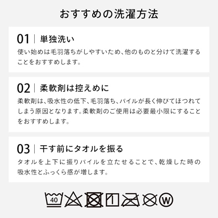 アイリスオーヤマ ガーゼ＋パイル フェイスタオル 2枚セット FT-G2 ライトグレー