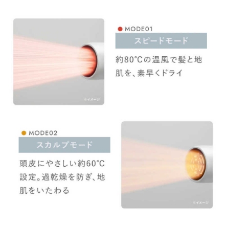 ドライヤー シンプルマインド FESTINO FDR-2-WH ホワイト