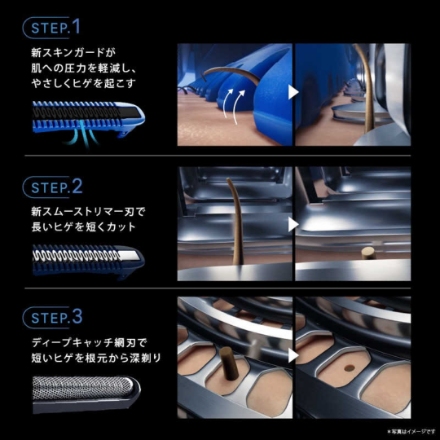 シェーバー ブラウン シリーズ7 73-N85010S ブラック