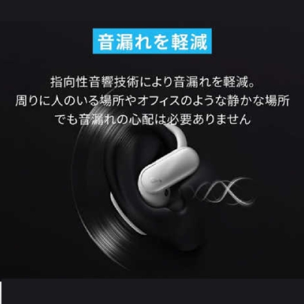 ANKER イヤホン Soundcore AeroFit 2 Pro A3875N11 [ミッドナイトブラック]