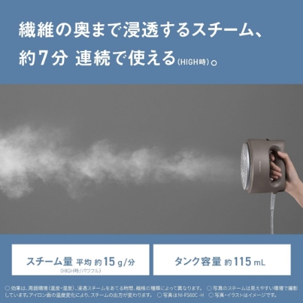 パナソニック スチームアイロン NI-FS60C-H モカグレージュ