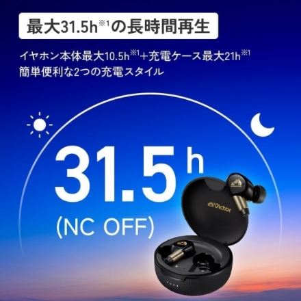JVC イヤホン Victor WOOD master HA-FW5000T-T サンバーストブラウン