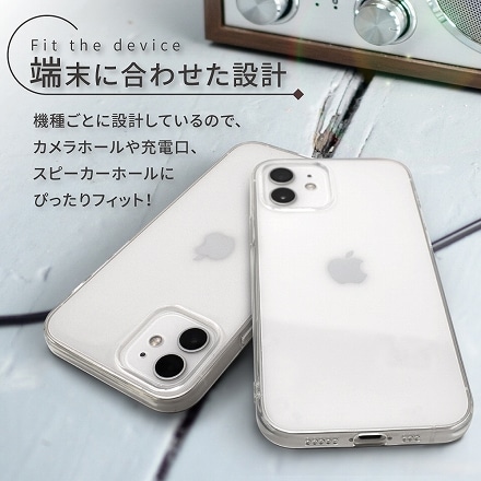 arrows Ｗe スマホケース カバー TPU クリアケース ストラップホール ストラップ付 shizukawill シズカウィル arrows We F-51B / FCG01 / softbank