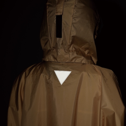 レインコート 雨でも見やすい 回転式フード