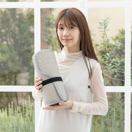 パネルヒーター 着る毛布付き フットウォーマー 巻くコタツくるみプラス KSHT-004A