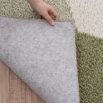 ラグ ラグマット 130×190cm 日本製 タフトカーペット「ジャスト」 ベージュ