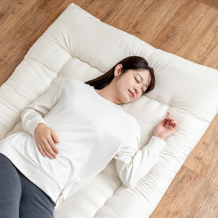 敷布団 シングル 極厚 10cm厚 日本製 洗える ウォッシャブル 軽量 防菌 防臭 防ダニ 3層構造 固綿入り