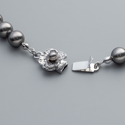 国産8mm貝パールネックレス 日本製 貝パール ネックレス フォーマル シェル真珠 貝真珠