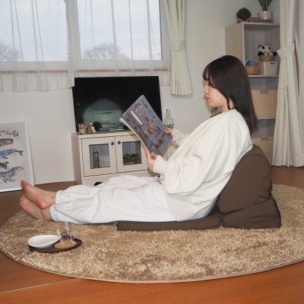ごろ寝クッション テレビ枕 テレビまくら ごろ寝枕 スマホ 読書 クッション フロアクッション 座椅子