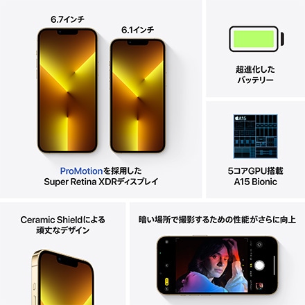 商品一覧の通販 iPhone13 AppleCare+ SIMフリー 1TB Pro スマートフォン本体