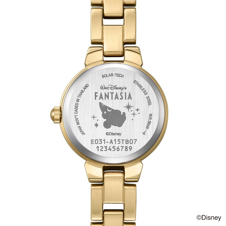 CITIZEN シチズン Wicca ウィッカ KP2-124-71 レディース腕時計 ソーラーテック Disneyコレクション ディズニー ファンタジア 限定600本 ステンレス クリスタルガラス