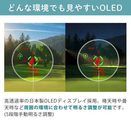 R2G ゴルフ用 レーザー距離計 メイトミニ OLED ソフトメロン (MATE MiNi OLED Soft Melon)