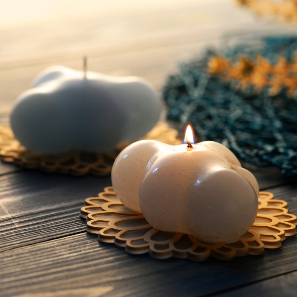 Candly キャンドリー アロマ キャンドル KUMO CANDLE サックス ラベンダーの香り